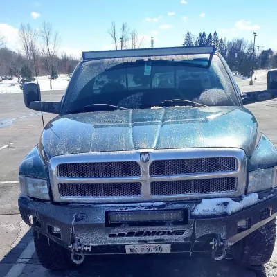 DODGE 2500-3500 1994-2002 with CLASSIC FRONT Weld It Yourself STANDARD installed