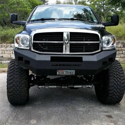 DODGE 2500-3500 2006-2009 with CLASSIC FRONT Weld It Yourself STANDARD installed