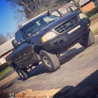 FORD F150 1999-2003 with CLASSIC FRONT Weld It Yourself STANDARD installed