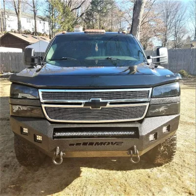CHEVY 2500-3500HD 2003-2007 with CLASSIC FRONT Weld It Yourself STANDARD installed