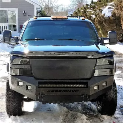 CHEVY 2500-3500HD 2003-2007 with CLASSIC FRONT Weld It Yourself STANDARD installed