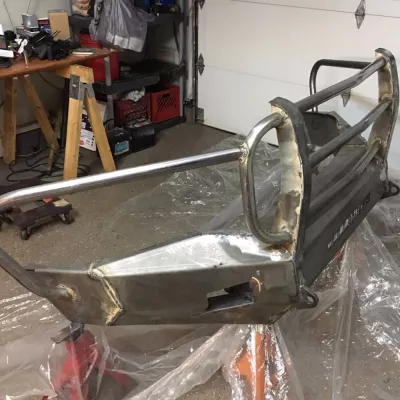 DODGE 2500-3500 2006-2009 with CLASSIC FRONT Weld It Yourself STANDARD installed