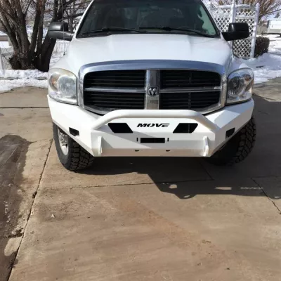 DODGE 2500-3500 2006-2009 with CLASSIC FRONT Weld It Yourself Offroad installed