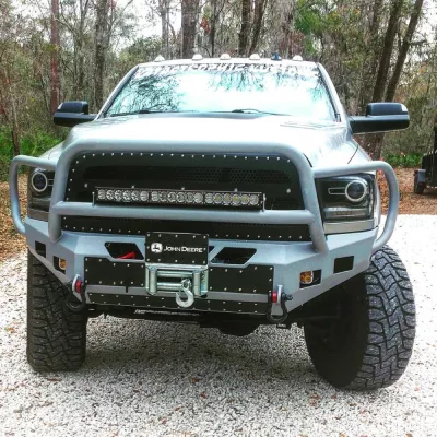 DODGE 2500-3500 2010-2018 with CLASSIC FRONT Weld It Yourself Offroad installed