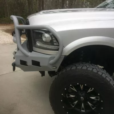 DODGE 2500-3500 2010-2018 with CLASSIC FRONT Weld It Yourself Offroad installed