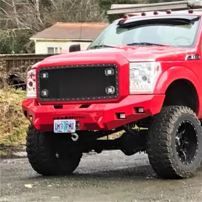 FORD F250-350 2011-2016 with CLASSIC FRONT W.I.Y.KIT STANDARD installed