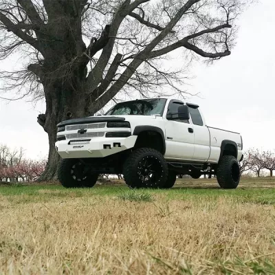 CHEVY 2500 1999-2002 with CLASSIC FRONT Weld It Yourself STANDARD installed