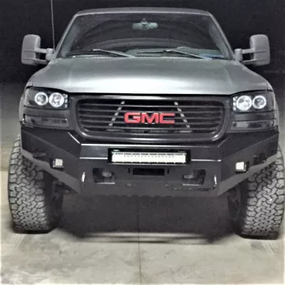 GMC 2500-3500HD 1999-2002 with CLASSIC FRONT Weld It Yourself Offroad installed