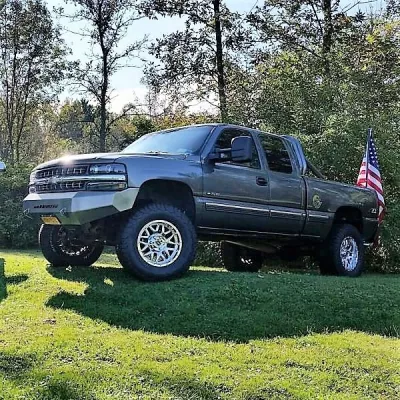 CHEVY 1500 1999-2002 with CLASSIC FRONT Weld It Yourself STANDARD installed