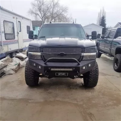 CHEVY 2500-3500HD 2003-2007 with CLASSIC FRONT Weld It Yourself STANDARD installed