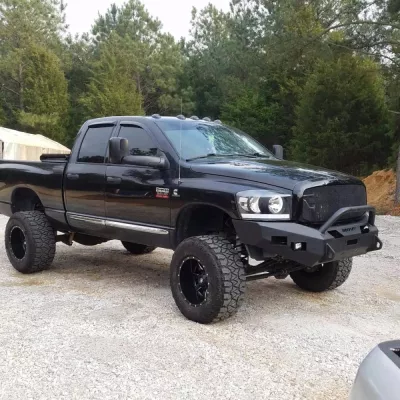 DODGE 2500-3500 2006-2009 with CLASSIC FRONT Weld It Yourself Offroad installed