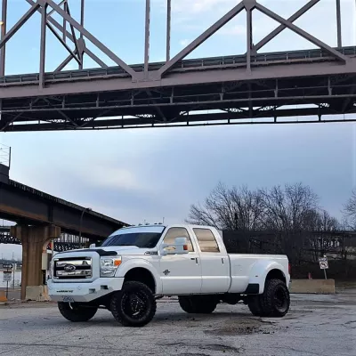 FORD F250-350 2011-2016 with CLASSIC FRONT W.I.Y.KIT STANDARD installed