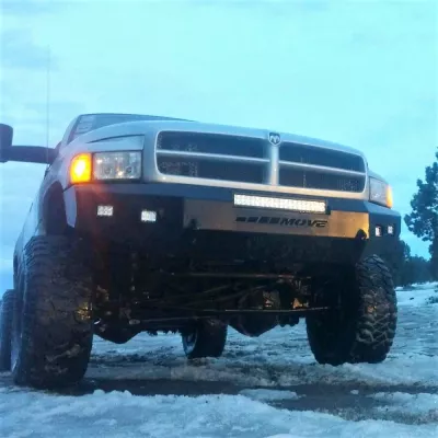 DODGE 2500-3500 1994-2002 with CLASSIC FRONT Weld It Yourself STANDARD installed