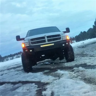 DODGE 2500-3500 1994-2002 with CLASSIC FRONT Weld It Yourself STANDARD installed