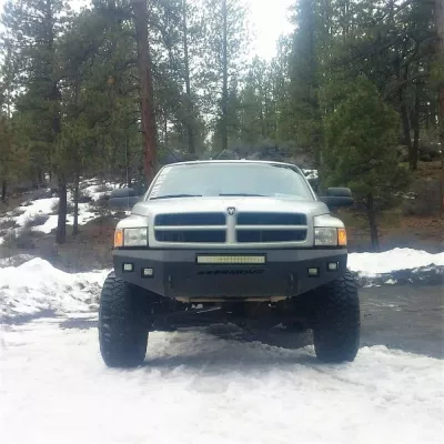 DODGE 2500-3500 1994-2002 with CLASSIC FRONT Weld It Yourself STANDARD installed