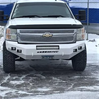 CHEVY 1500 2007.5-2013 with CLASSIC FRONT Weld It Yourself STANDARD installed