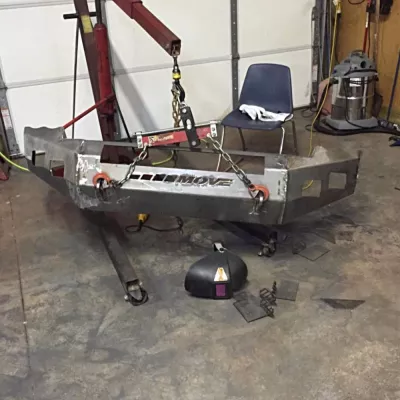 DODGE 1500 2002-2005 with CLASSIC FRONT W.I.Y.KIT STANDARD installed