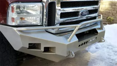 FORD F250-350 2005-2007 with CLASSIC FRONT Weld It Yourself STANDARD installed