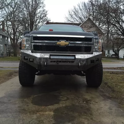CHEVY 2500-3500HD 2011-2014 with CLASSIC FRONT Weld It Yourself STANDARD installed