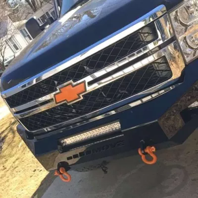 CHEVY 2500-3500HD 2011-2014 with CLASSIC FRONT Weld It Yourself STANDARD installed