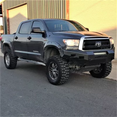 TOYOTA TUNDRA 2007-2013 with CLASSIC FRONT Weld It Yourself STANDARD installed