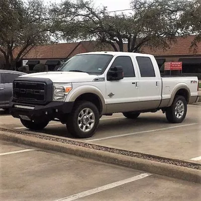 FORD F250-350 2011-2016 with CLASSIC FRONT W.I.Y.KIT STANDARD installed