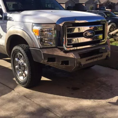 FORD F250-350 2011-2016 with CLASSIC FRONT W.I.Y.KIT STANDARD installed