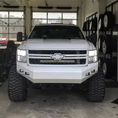 CHEVY 2500-3500HD 2011-2014 with CLASSIC FRONT Weld It Yourself STANDARD installed