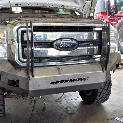 FORD F250-350 2011-2016 with CLASSIC FRONT W.I.Y.KIT STANDARD installed