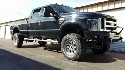 FORD F250-350 2008-2010 with CLASSIC FRONT Weld It Yourself STANDARD installed