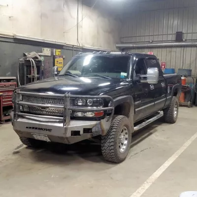 CHEVY 1500 1999-2002 with CLASSIC FRONT Weld It Yourself STANDARD installed