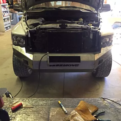 DODGE 2500-3500 2003-2005 with CLASSIC FRONT Weld It Yourself STANDARD installed