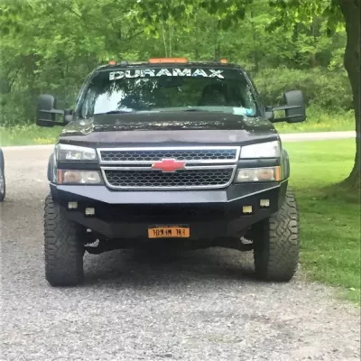 CHEVY 2500-3500HD 2003-2007 with CLASSIC FRONT Weld It Yourself STANDARD installed