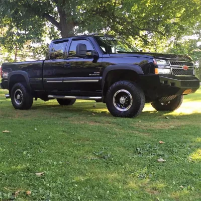 CHEVY 2500-3500HD 2003-2007 with CLASSIC FRONT Weld It Yourself STANDARD installed