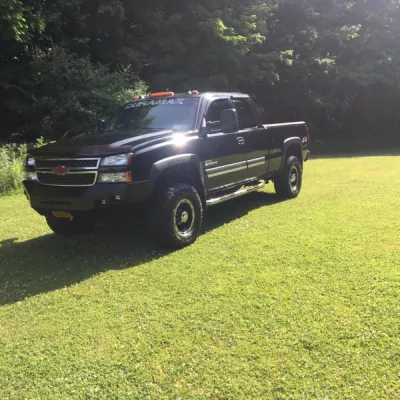 CHEVY 2500-3500HD 2003-2007 with CLASSIC FRONT Weld It Yourself STANDARD installed