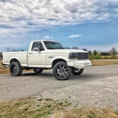 FORD F150 1992-1996 with CLASSIC FRONT Weld It Yourself STANDARD installed