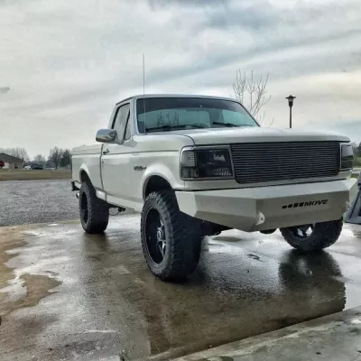 FORD F150 1992-1996 with CLASSIC FRONT Weld It Yourself STANDARD installed