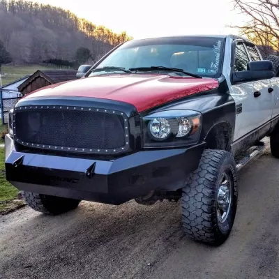 DODGE 2500-3500 2006-2009 with CLASSIC FRONT Weld It Yourself STANDARD installed