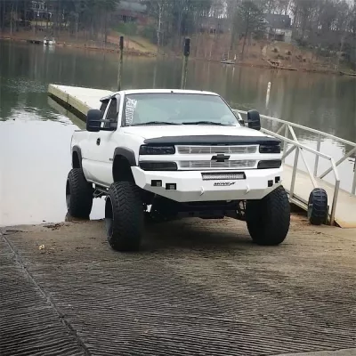 CHEVY 2500 1999-2002 with CLASSIC FRONT W.I.Y.KIT STANDARD installed