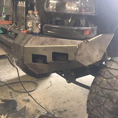 CHEVY 1500 1999-2002 with CLASSIC FRONT Weld It Yourself STANDARD installed