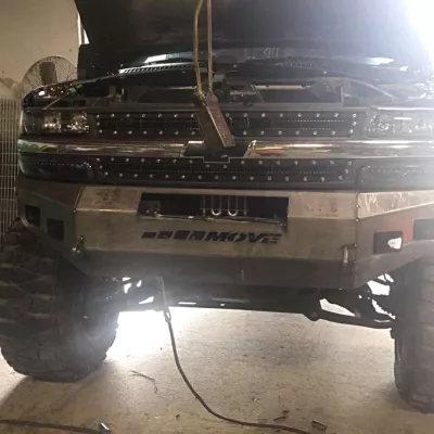 CHEVY 1500 1999-2002 with CLASSIC FRONT Weld It Yourself STANDARD installed
