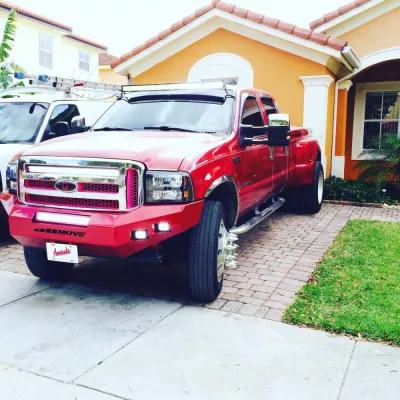 FORD F250-350 1999-2004 with CLASSIC FRONT W.I.Y.KIT STANDARD installed