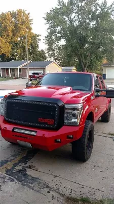 FORD F250-350 2011-2016 with CLASSIC FRONT W.I.Y.KIT STANDARD installed