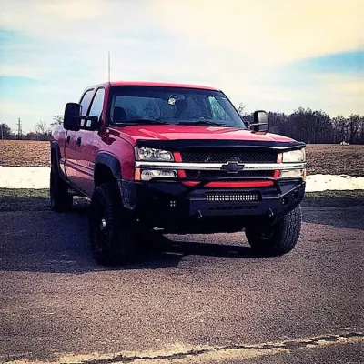 CHEVY 2500-3500HD 2003-2007 with CLASSIC FRONT Weld It Yourself STANDARD installed