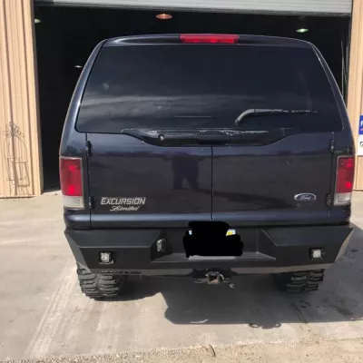 FORD EXCURSION 1999-2004 with CLASSIC REAR Weld It Yourself STANDARD installed