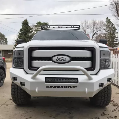 FORD F250-350 2011-2016 with CLASSIC FRONT W.I.Y.KIT STANDARD installed