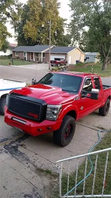 FORD F250-350 2011-2016 with CLASSIC FRONT W.I.Y.KIT STANDARD installed