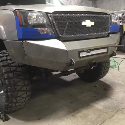 CHEVY 2500-3500HD 2003-2007 with CLASSIC FRONT Weld It Yourself STANDARD installed