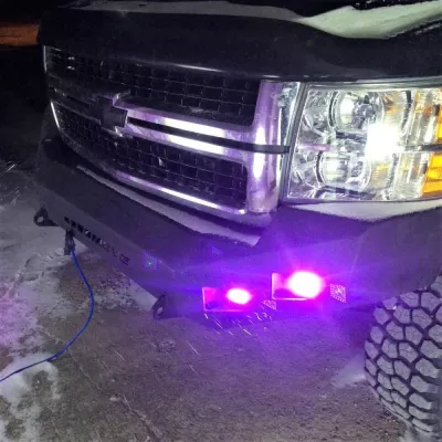 CHEVY 2500-3500HD 2007.5-2010 with CLASSIC FRONT Weld It Yourself STANDARD installed