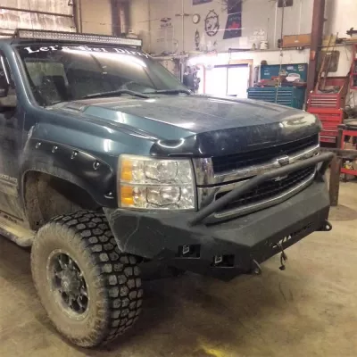 CHEVY 2500-3500HD 2007.5-2010 with CLASSIC FRONT Weld It Yourself STANDARD installed
